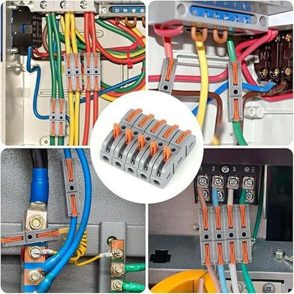 Lever Wire Cable Connectors Pack of 10